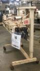 Used Fischbein Model PBC 5600  Hot Air Pinch Bottom Bag Sealer for bags with pre-applied glue. Capble of speeds up to 85 feet per minute.    Has an empty bag size range: (Width) 12