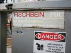 Used Fischbein Model PBC 5600  Hot Air Pinch Bottom Bag Sealer fo rbags with pre-applied glue. Capble of speeds up to 85 feet per minute.  Handles glue flaps up to 2-1/2
