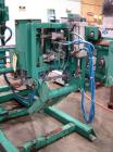 USED: Stone Container model US 2000 ultra sonic valve bag sealer with low hours. Hour meter 868 hours.