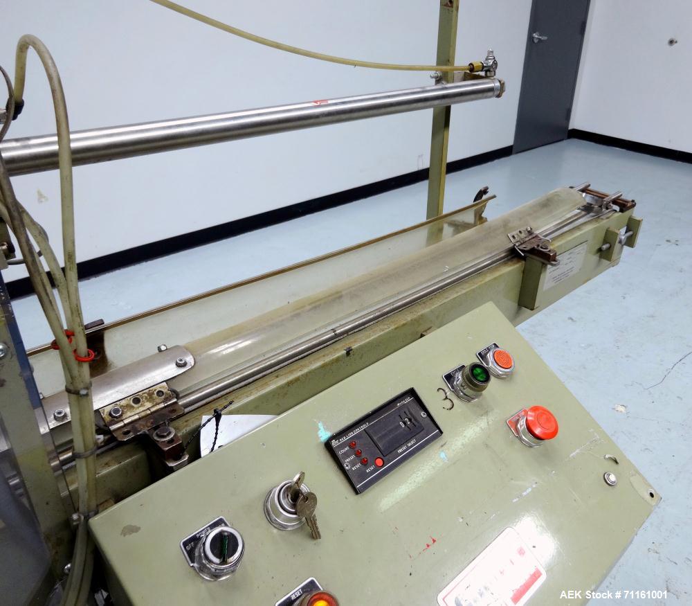 Used Ampak Model MAX1616 Vertical Form, Fill, & Seal Machine