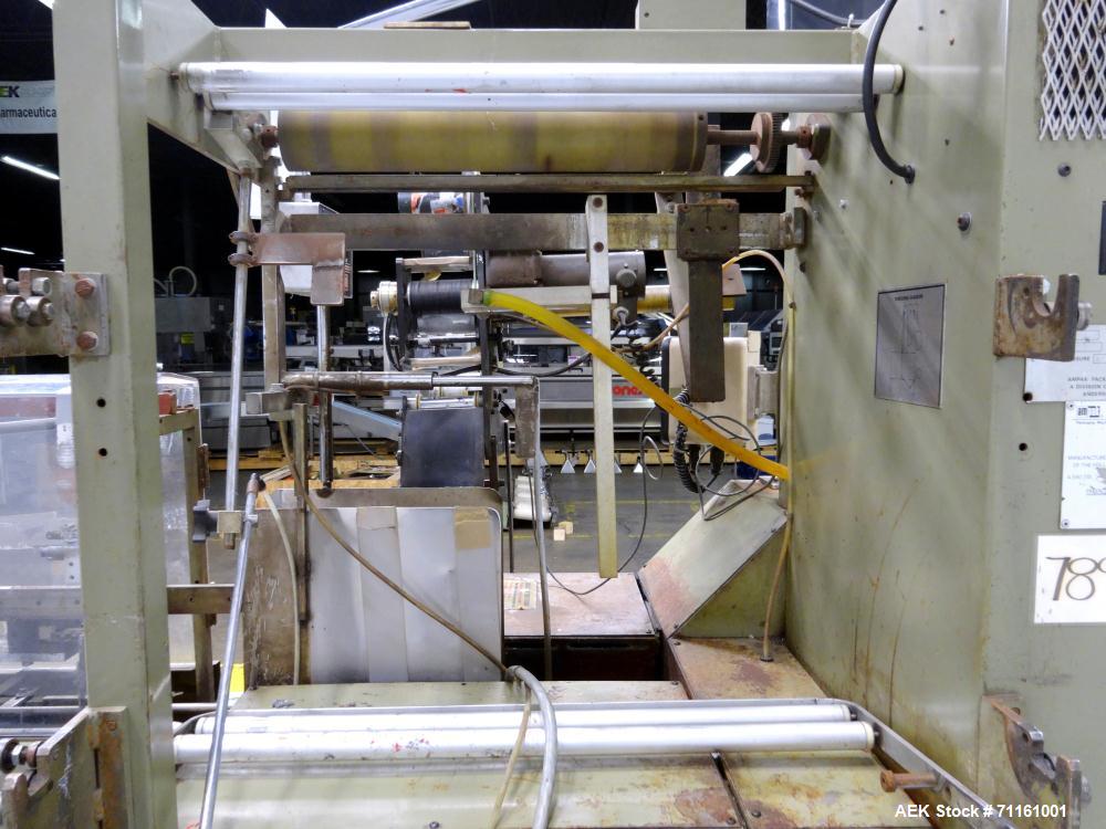 Used Ampak Model MAX1616 Vertical Form, Fill, & Seal Machine