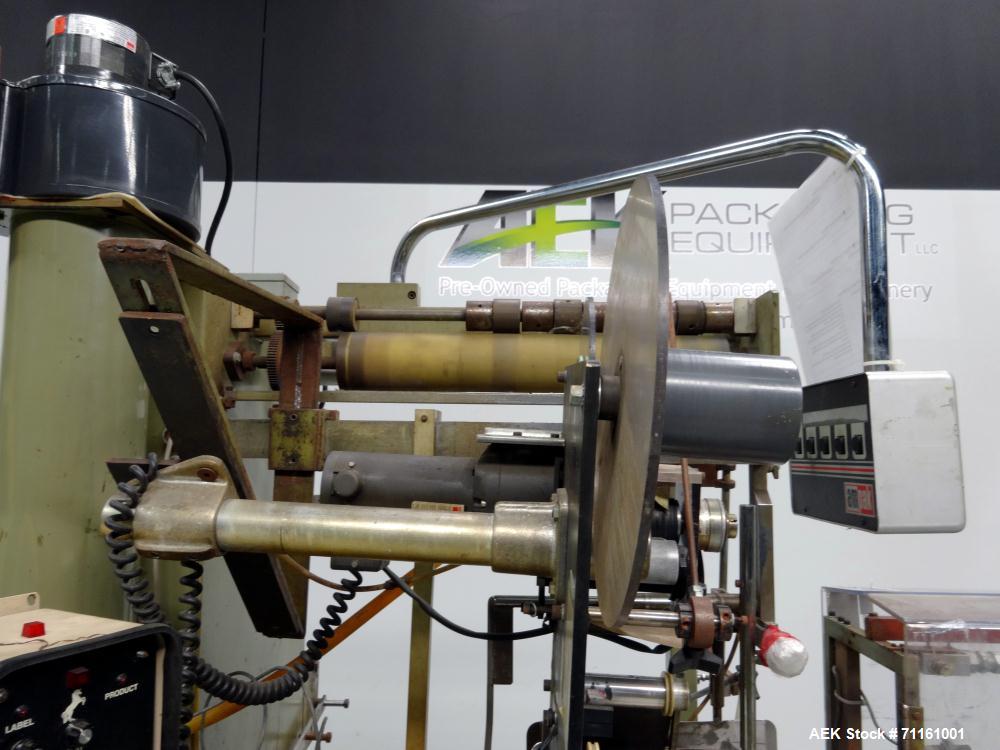 Used Ampak Model MAX1616 Vertical Form, Fill, & Seal Machine