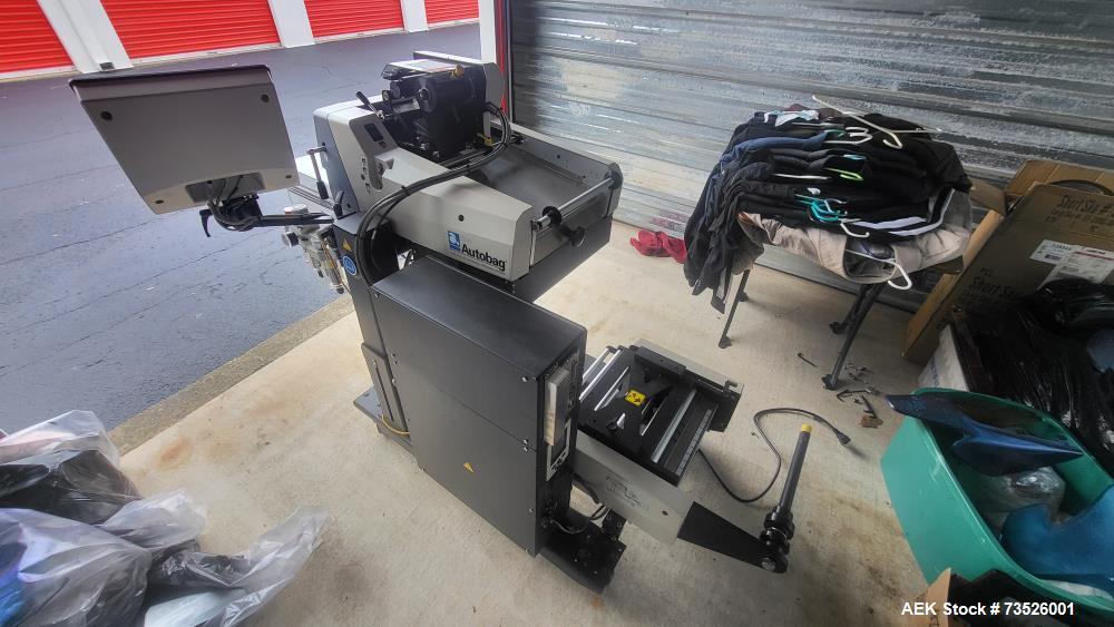 Used Autobag Table Top Bagging & Printing System – Model Autobag 550