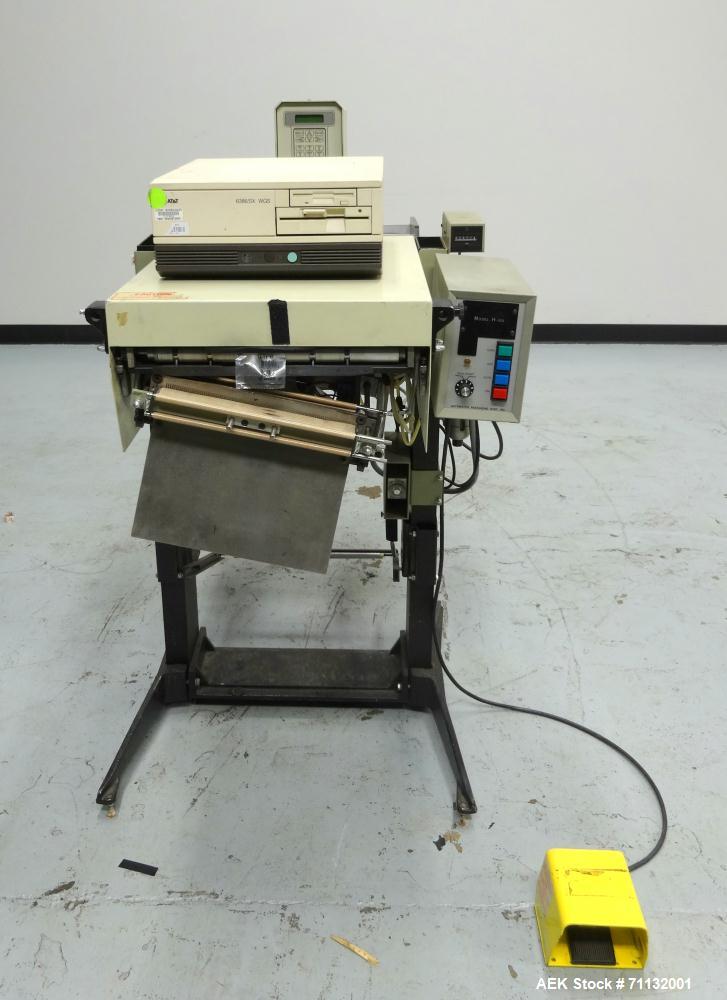 Used Automated Packaging H-100 Autobagger w/PI-4000 Thermal Printer