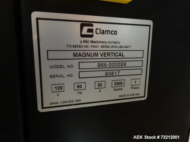 Clamco Vertical Bagger, Model Magnum Vertical.