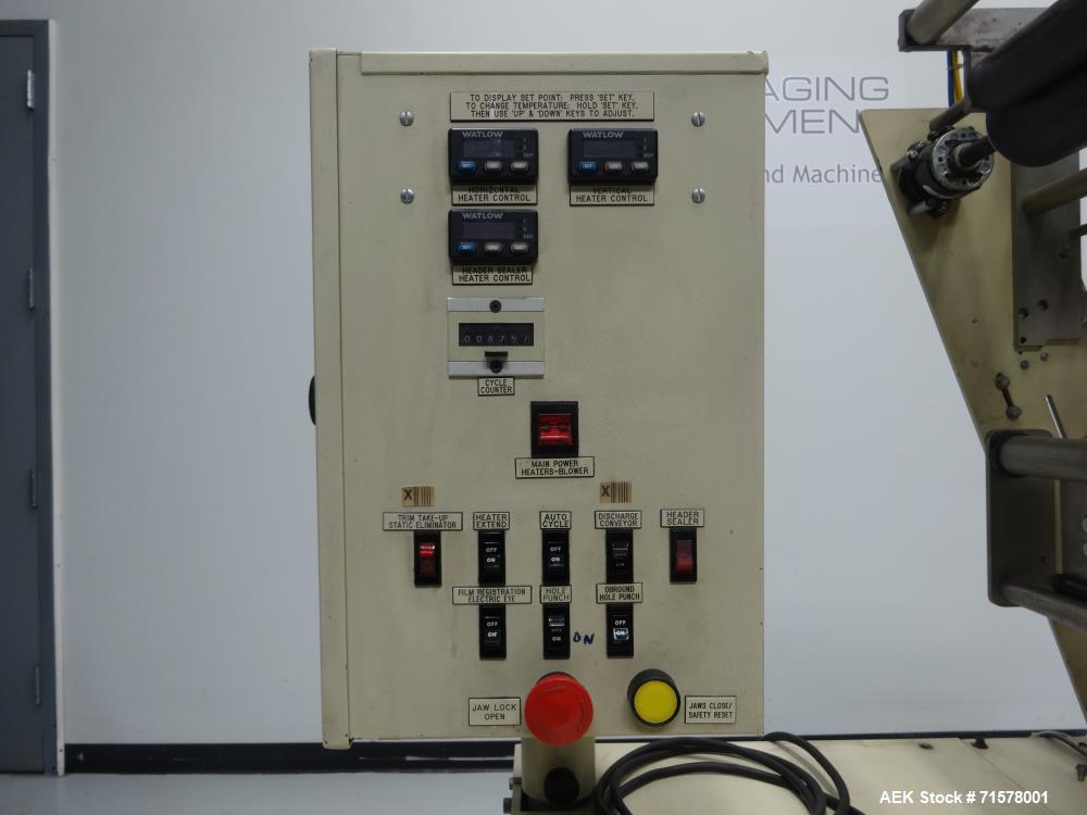 Used Rennco Model 101SF Vertical L-Bar Sealer