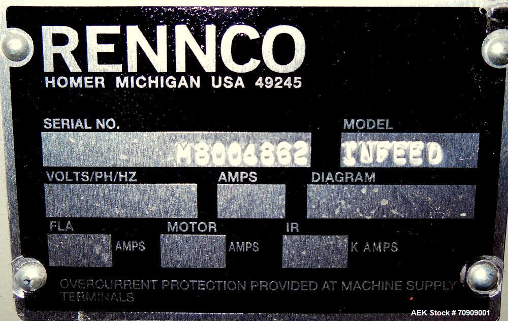 Used Rennco 501-36 Single Lane Vertical L-Bar Sealer