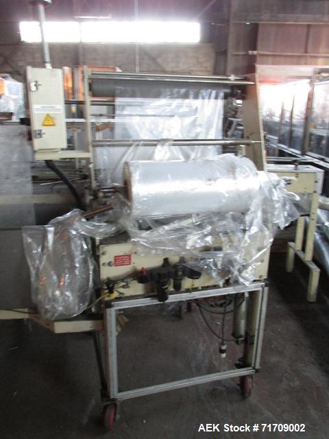 Used- Rennco L Bar Sealer, Model SFT-101, Serial# 3R824T4179GT. Materials from 75 gauge to 4 mil with 3" core, maximum 12" r...