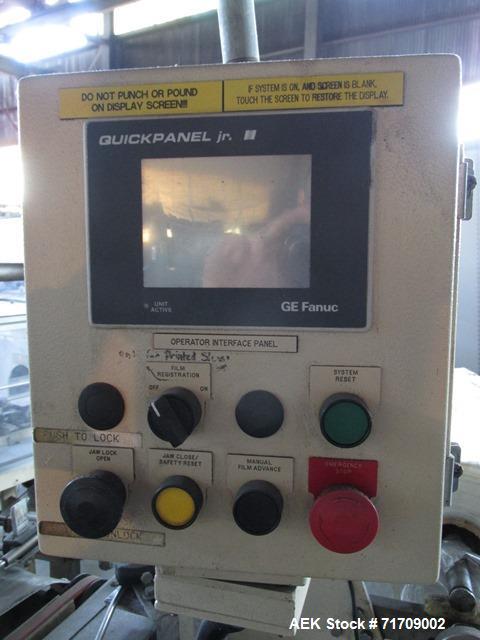 Used- Rennco L Bar Sealer, Model SFT-101, Serial# 3R824T4179GT. Materials from 75 gauge to 4 mil with 3" core, maximum 12" r...