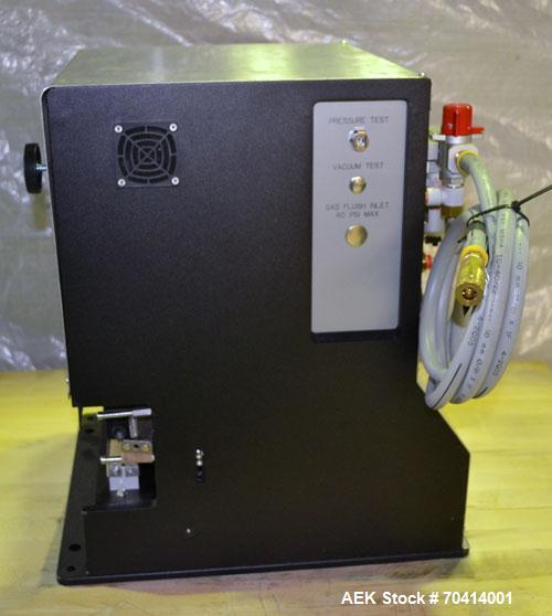 Used Sencorp Model 12-P/2 Benchtop Bag Sealer. Constant heat design with a 12" wide seal jaw x 1" deep seal. Includes a P-Series LCD touch screen HMI, and emergency stop. 1/50/60/120V. Built 2005.