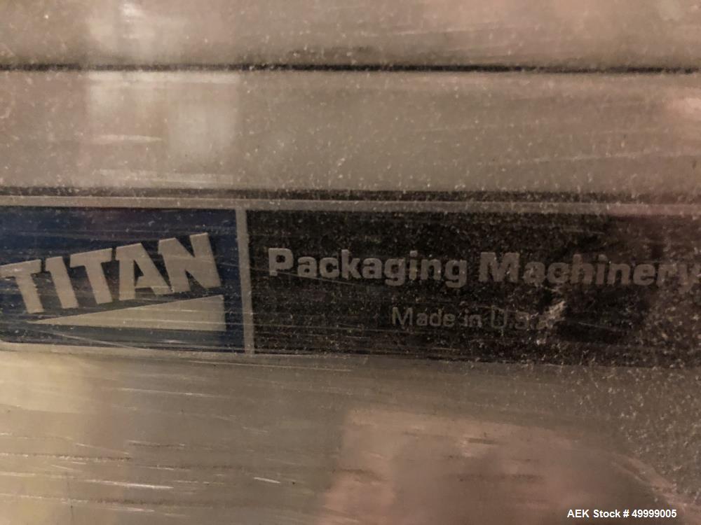 Used- Beasley Packaging Machinery Semi-Automatic Drop-Through Bag Sealer