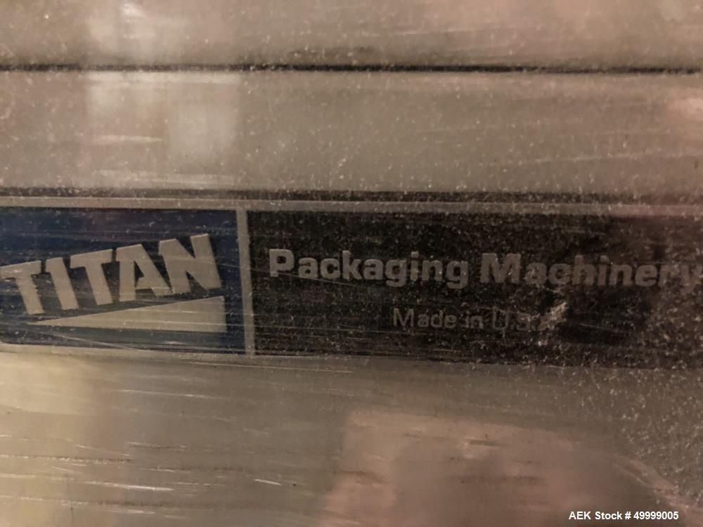 Used Beasley Packaging Machinery Semi-Automatic Drop-Through Bag Sealer