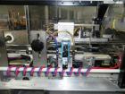Used Rennco Dual 501 Vertical L-Bar Sealer with model CCL (cup counter loader). Horizontal seal approximately 36