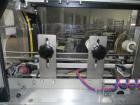Used Rennco Dual 501 Vertical L-Bar Sealer with model CCL (cup counter loader). Horizontal seal approximately 36