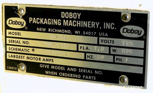 Used Doboy Model D-95E Sewing Head Bag Stitcher