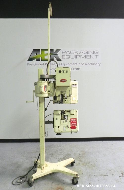 Used Doboy Model D-95E Dual Sewing Head Bag Stitcher 
