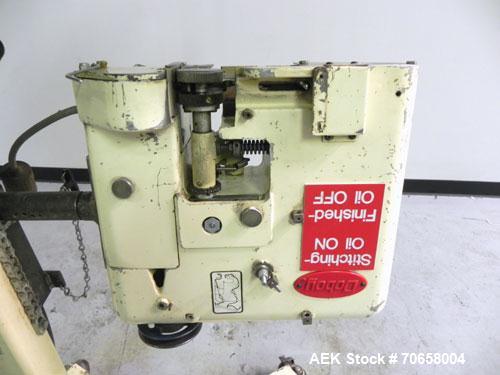 Used Doboy Model D-95E Dual Sewing Head Bag Stitcher 