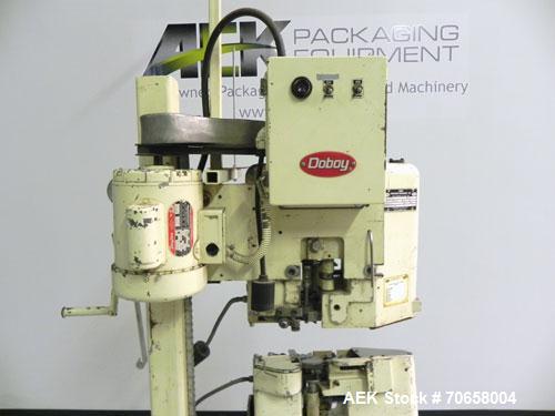 Used Doboy Model D-95E Dual Sewing Head Bag Stitcher 