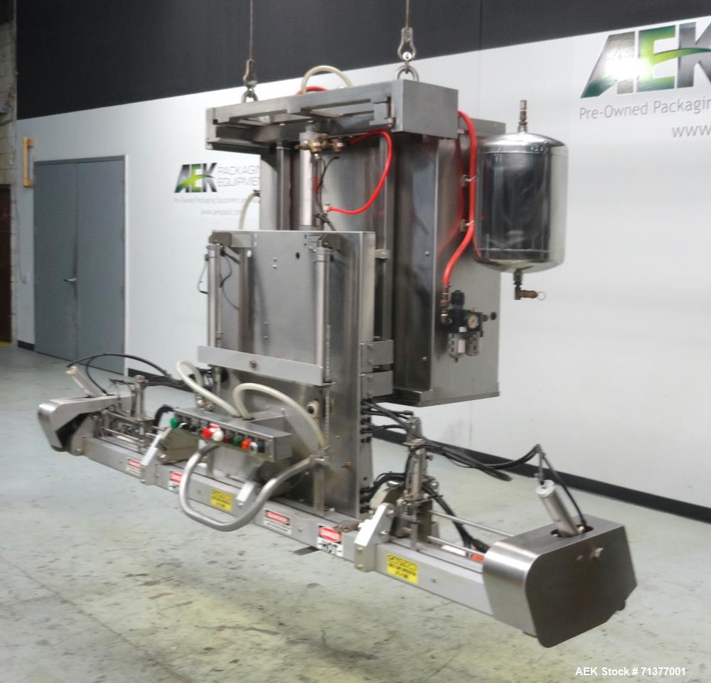 Used CVP Systems Model A-200 Modified Atmosphere Overhead Vacuum Bag Sealer