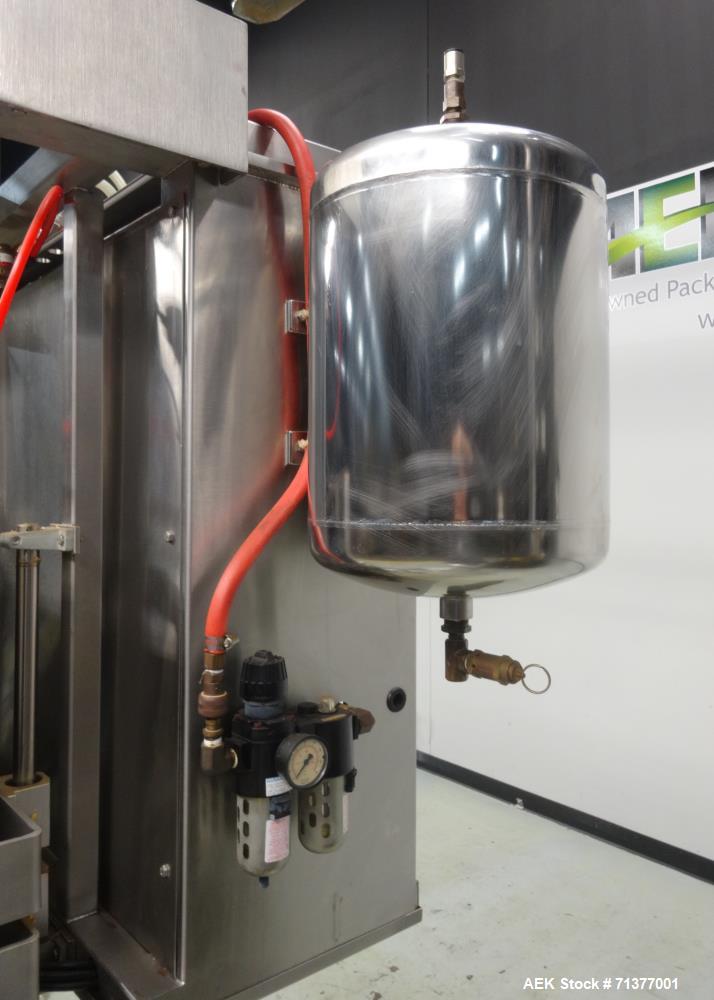 Used CVP Systems Model A-200 Modified Atmosphere Overhead Vacuum Bag Sealer