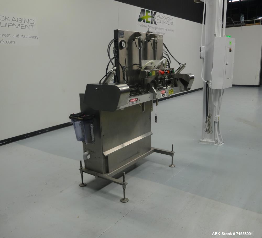 Used CVP Systems Model A-200 Modified Atmosphere Overhead Vacuum Bag Sealer