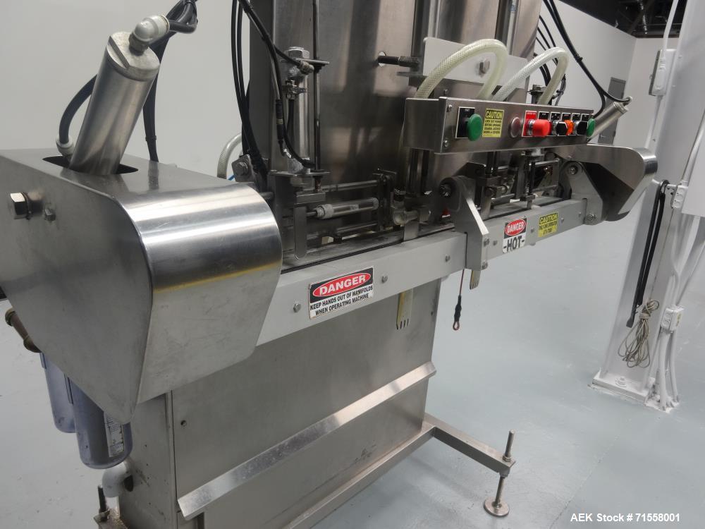 Used CVP Systems Model A-200 Modified Atmosphere Overhead Vacuum Bag Sealer