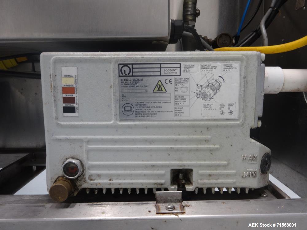 Used CVP Systems Model A-200 Modified Atmosphere Overhead Vacuum Bag Sealer