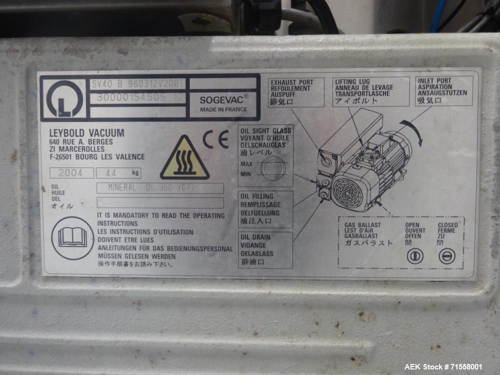 Used CVP Systems Model A-200 Modified Atmosphere Overhead Vacuum Bag Sealer