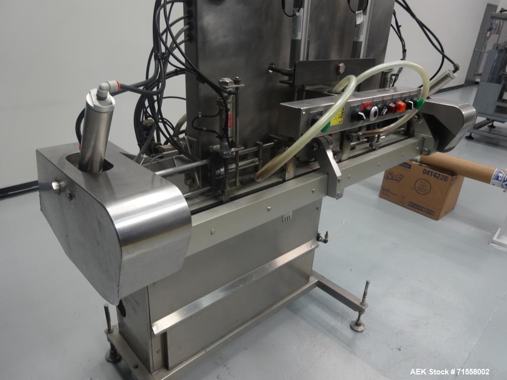 Used CVP Systems Model A-200 Modified Atmosphere Overhead Vacuum Bag Sealer