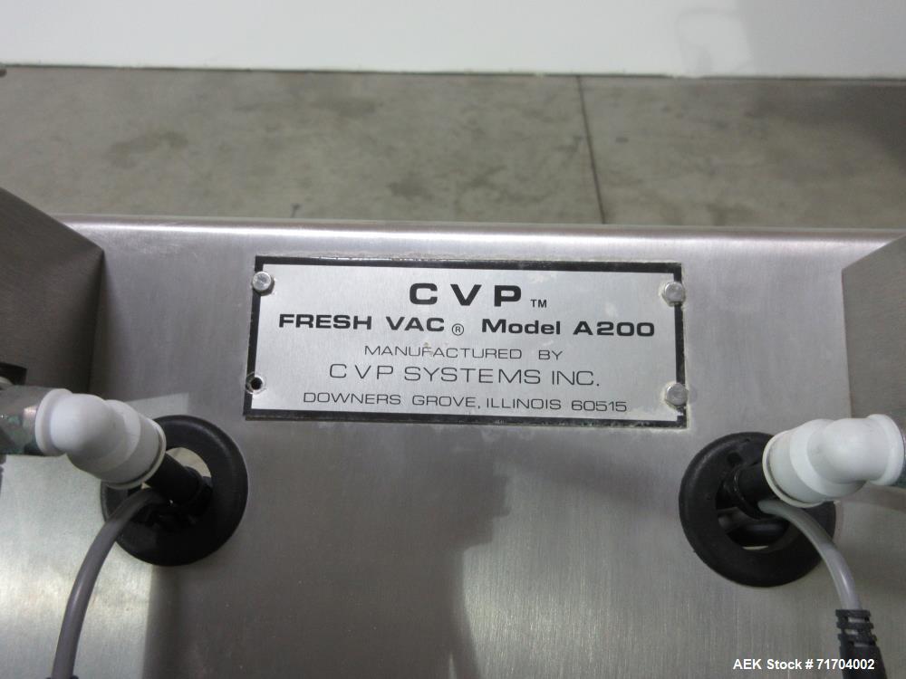 Used- CVP Systems Model A-200 Modified Atmosphere Overhead Bag Sealer