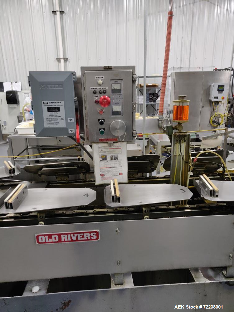 Used Cryovac (Old River) Model 8300-B8 Rotary Vacuum Chamber Bag Sealer