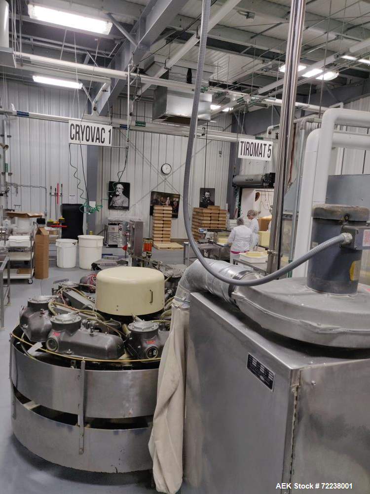 Used Cryovac (Old River) Model 8300-B8 Rotary Vacuum Chamber Bag Sealer