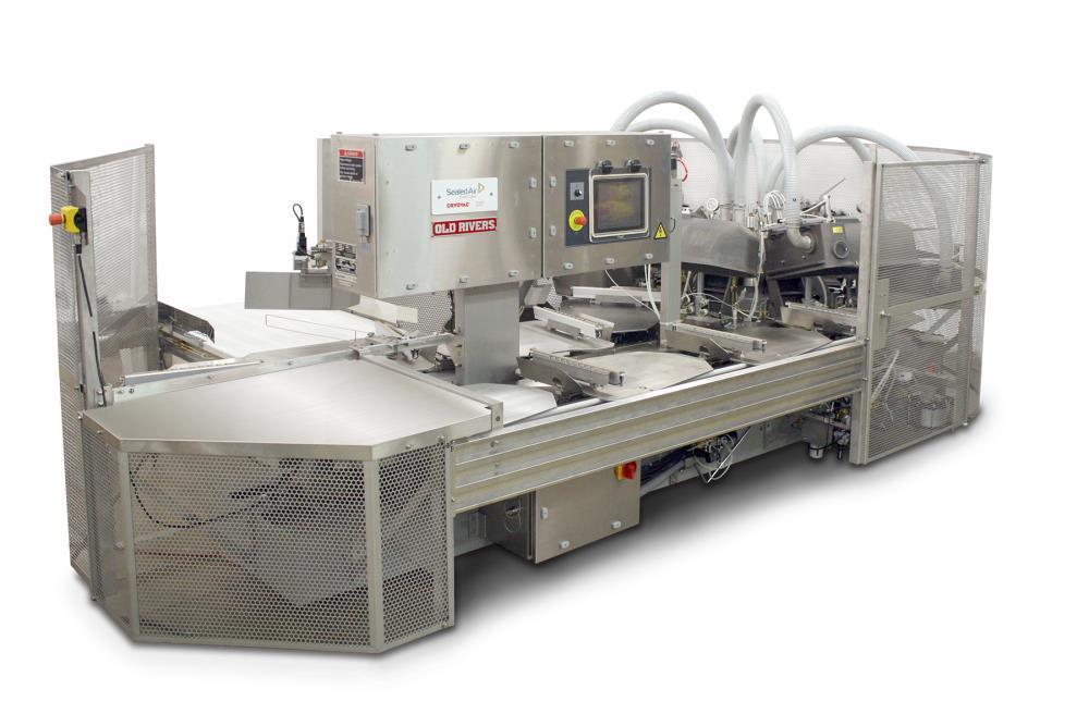 Unused Cryovac 8600-14E Rotary Vacuum Packaging Machine – 8-Chamber High-Speed Food Packaging System