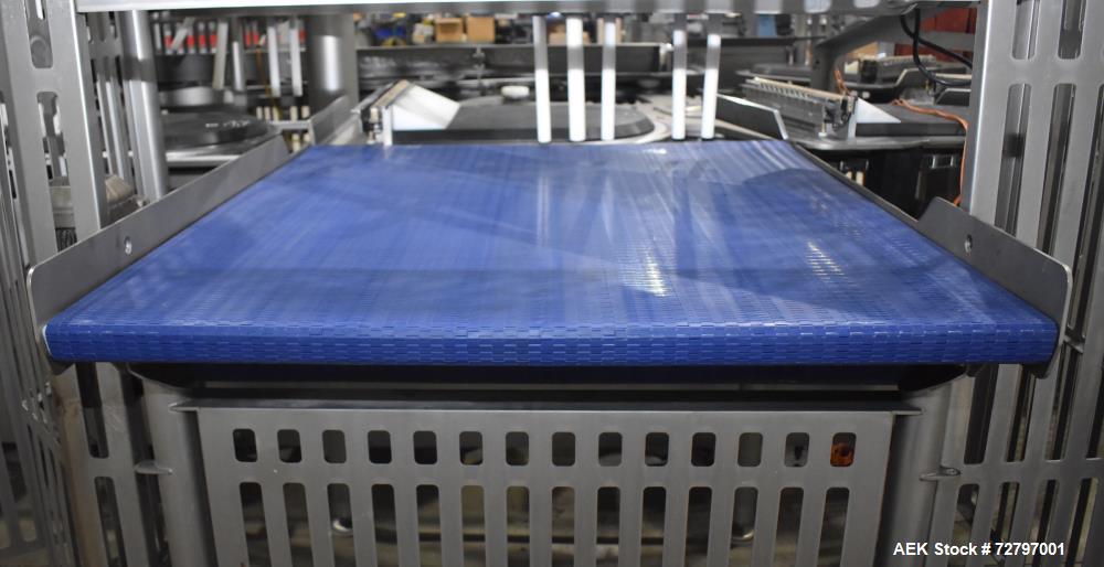 Used Flexopack IV450 Rotary Vacuum Sealer with iShrink Tunnel – Meat Packaging