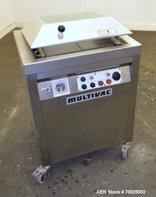 Used Multivac Model A300/52 Pouch Sealer for Vacuum / MAP (Modified Atmospheric