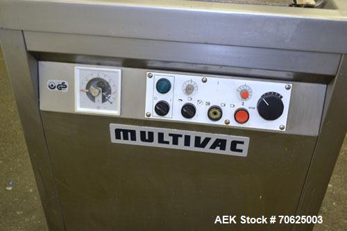 Used Multivac Model A300/52 Pouch Sealer for Vacuum / MAP (Modified Atmospheric