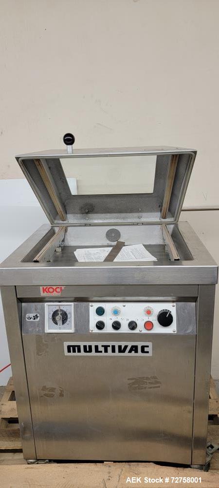 Used-Multivac Vacuum Bag Sealer