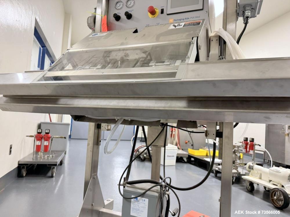 Used PAC Portable Machinery Approximate 48" Medical Vacuum Impulse Sealer, ModelKAMW56480, Serial# KAMW56480-231730.