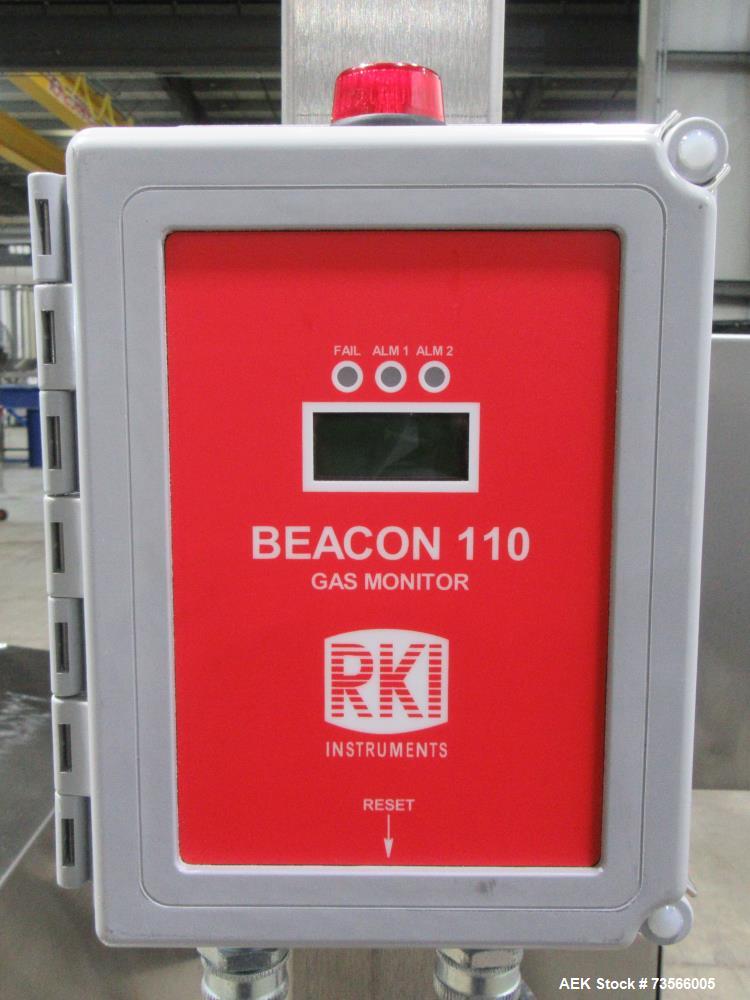 Industrial Medical Impulse Vacuum Sealer – PAC PVK Med, Gas Monitor, Stainless F