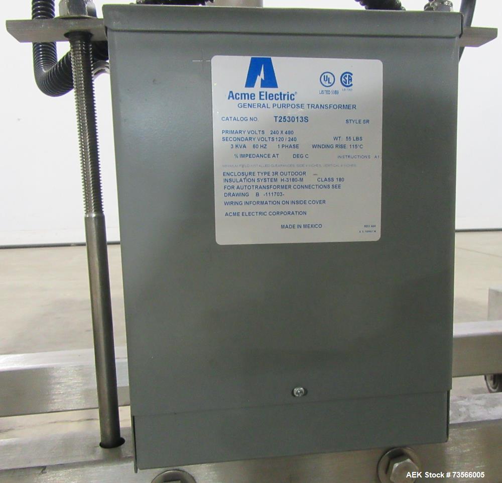 Industrial Medical Impulse Vacuum Sealer – PAC PVK Med, Gas Monitor, Stainless F