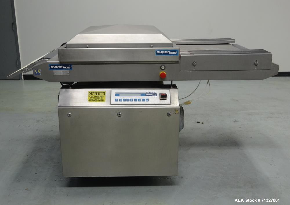 Used Supervac Model GK 169 B Vacuum Chamber Bag Sealer