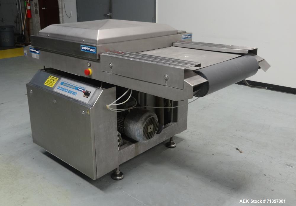 Used Supervac Model GK 169 B Vacuum Chamber Bag Sealer