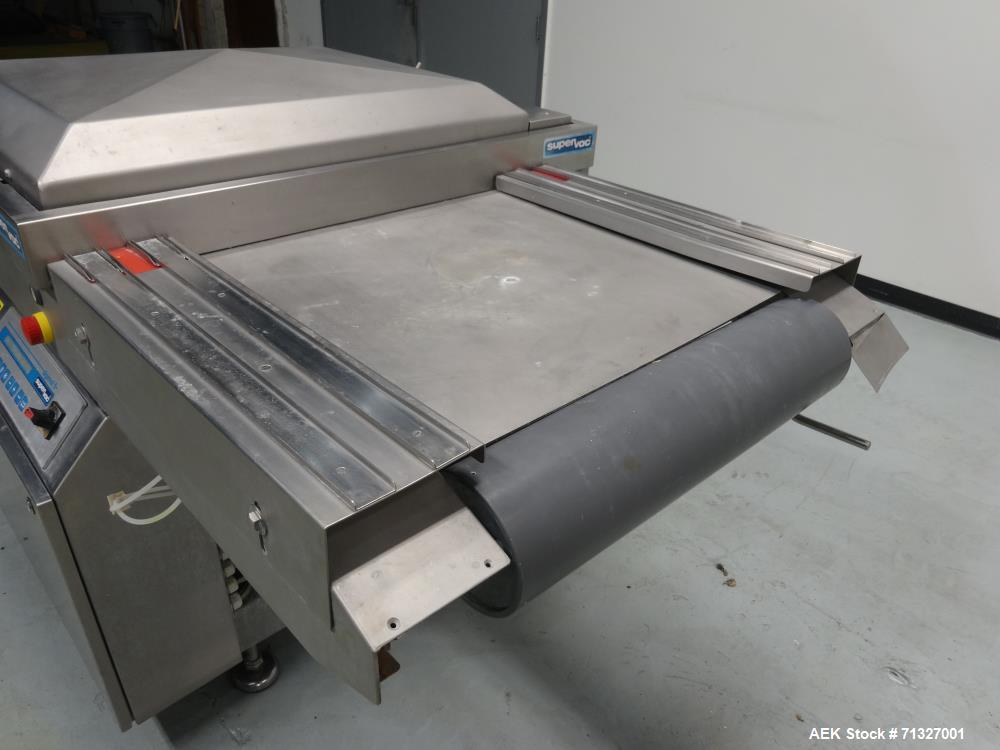 Used Supervac Model GK 169 B Vacuum Chamber Bag Sealer