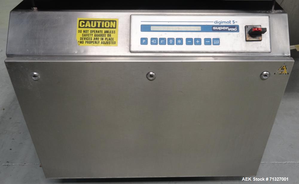 Used Supervac Model GK 169 B Vacuum Chamber Bag Sealer