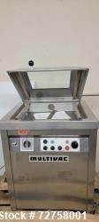 Used-Multivac Vacuum Bag Sealer