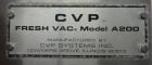 Used CVP Systems Model A-200 Modified Atmosphere Overhead Vacuum Bag Sealer