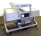 Used Koch Packaging Model Ultravac 2100-A Double Chamber Vacuum Packaging Machine. Up to 15,000 4” x 6” packages per eight hour shift. Each chamber 30.9” wide x 26.6” long x 8” deep. Includes a Busch...