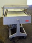Used Koch Packaging Model Ultravac 2100-A Double Chamber Vacuum Packaging Machine. Up to 15,000 4” x 6” packages per eight hour shift. Each chamber 30.9” wide x 26.6” long x 8” deep. Includes a Busch...