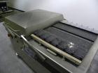 Used Multivac Dual Chamber Vacuum Packaging Machine, model C500, stainless steel. Packaging speed 2 to 3 cycles per minute. Chamber depth 750mm, sealbar configurations 2 x 650mm per sealing chamber. ...