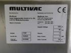 Used Multivac Dual Chamber Vacuum Packaging Machine, model C500, stainless steel. Packaging speed 2 to 3 cycles per minute. Chamber depth 750mm, sealbar configurations 2 x 650mm per sealing chamber. ...